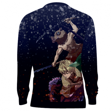 3D свитшот Kimetsu no yaiba characters 2